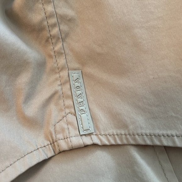 Prada men’s button up tan 45 button pockets - Picture 10 of 13